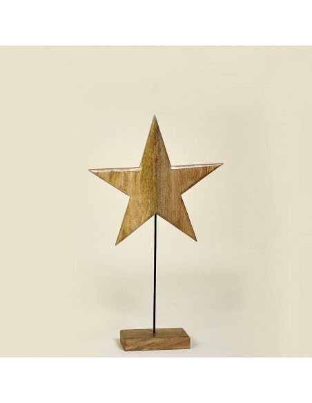 Peana ESTRELLA 71cm madera