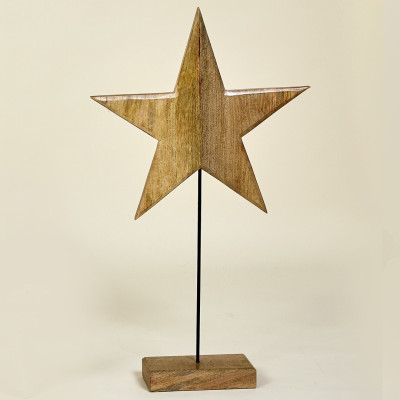 Peana ESTRELLA 90cm madera