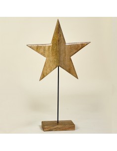 Peana ESTRELLA 90cm madera
