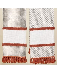 Plaid TERRACOTA individual