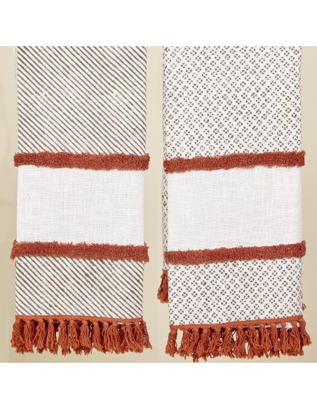 Plaid TERRACOTA individual