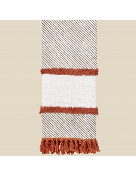 Plaid TERRACOTA individual