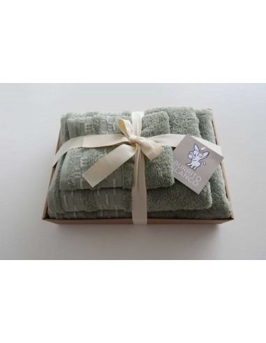 Juego de toallas 3 piezas 206