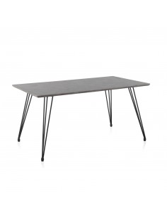 Mesa comedor MELAMINA cemento