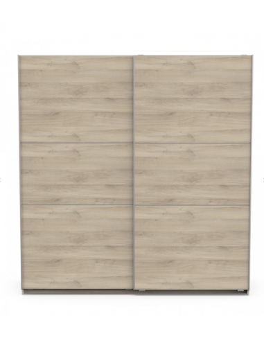 Armario 2p corr GHOST 150cm roble