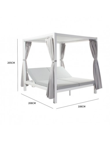 Cama BALINESA blanca