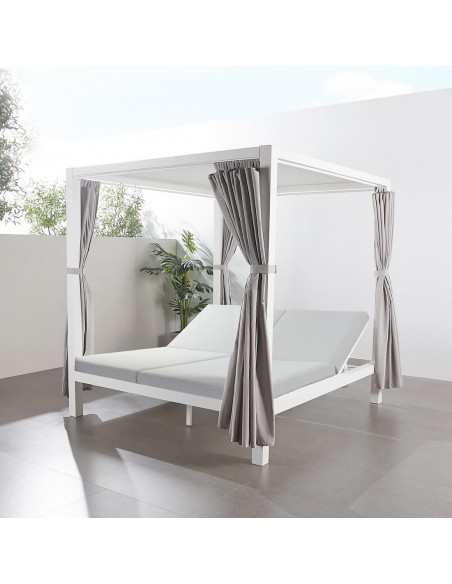 Cama BALINESA blanca