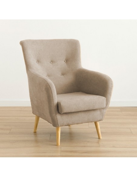 Butaca CONCHA beige