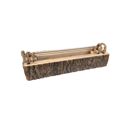 Jardinera Grande Rectangular - Diseño Robusto y Elegante