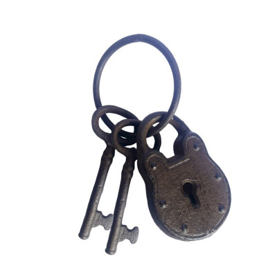 Juego 2 Llaves + Candado FUND - Seguridad y Estilo Durable