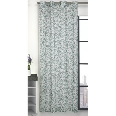 Visillo Puerta 150x225cm - Estampado Floral Decorativo