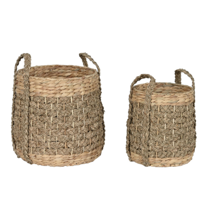 Cesta SEAGRAS grande - Fibra natural y elegante