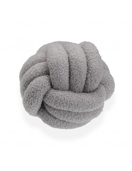 Cojín NUDO gris