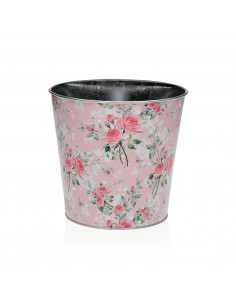 Maceta ROSA CON FLORES XL