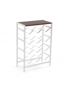 Botellero 12 botellas blanco 2