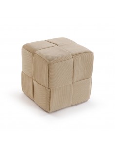 Puf CORDUROY crema