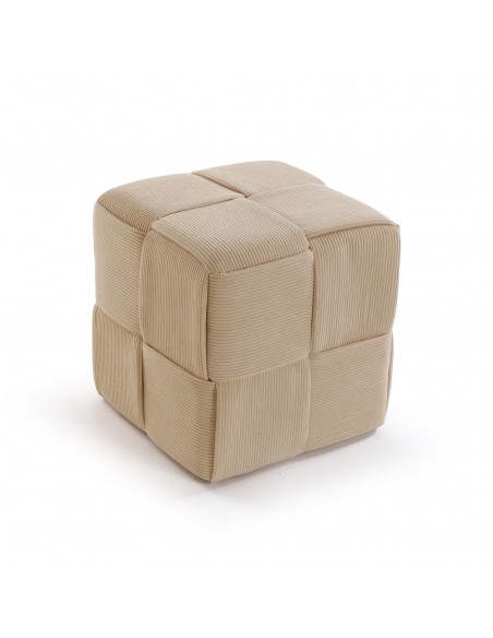 Puf CORDUROY crema