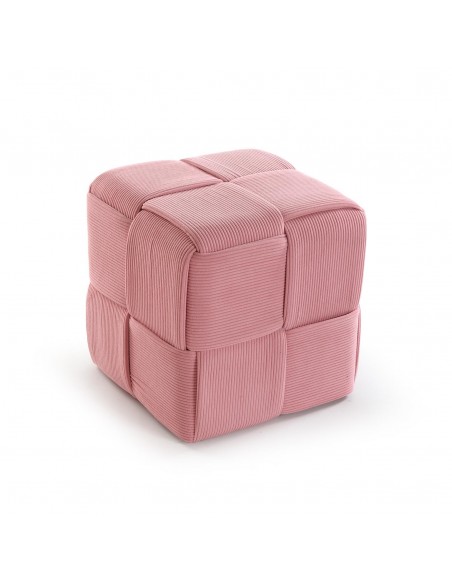 Puf CORDUROY rosa