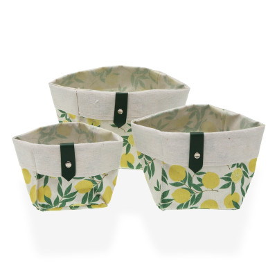 Set 3 cestas LEMONS