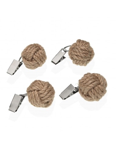 Set 4 pesos RATTAN bolas