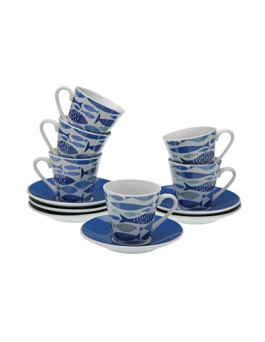 Set 6 tazas AQUA