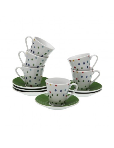 Set 6 tazas DOTTY
