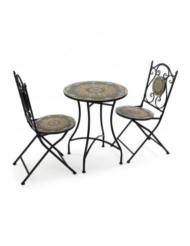 Set mesa + 2 sillas ITALO