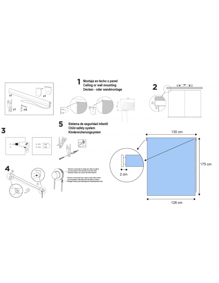 Estor enrollable FOSCURIT
