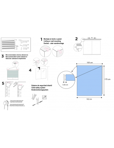 Estor enrollable VENECIA
