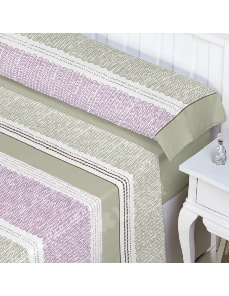 Juego de sábanas coralina KIARA