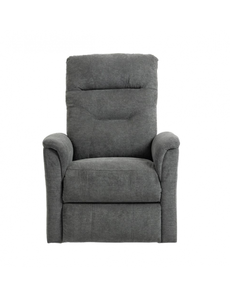 Sillón ARGOS relax manual gris