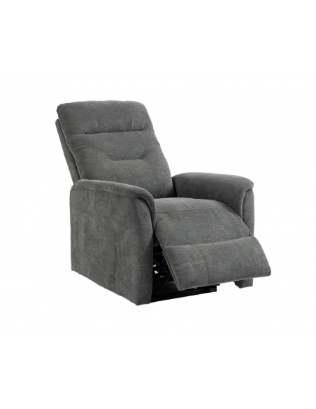 Sillón ARGOS relax manual gris