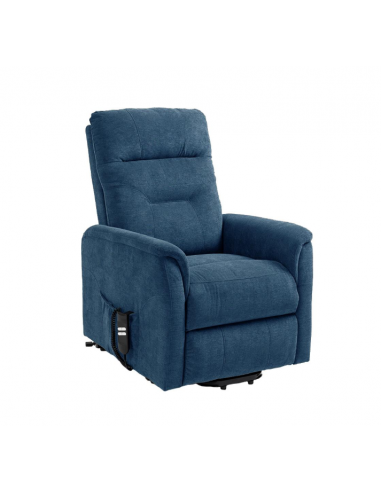 Sillón ARGOS relax eléctrico azul