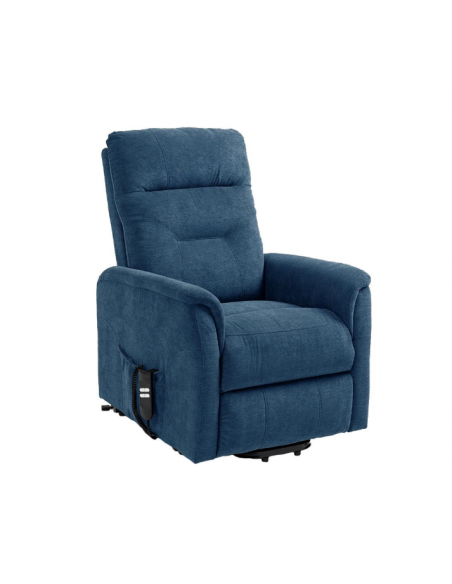 Sillón ARGOS relax eléctrico azul