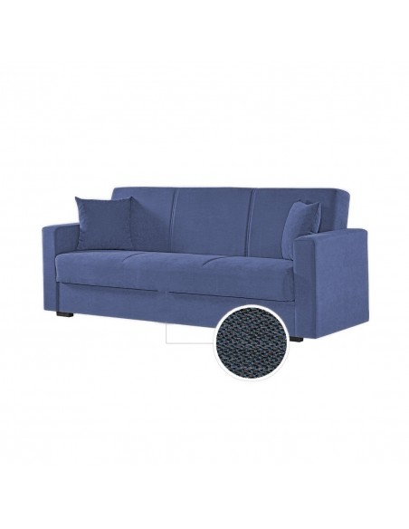 Sofá cama libro TURKISH azul