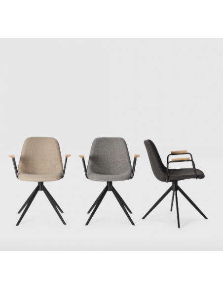 Silla giratoria TALI beige
