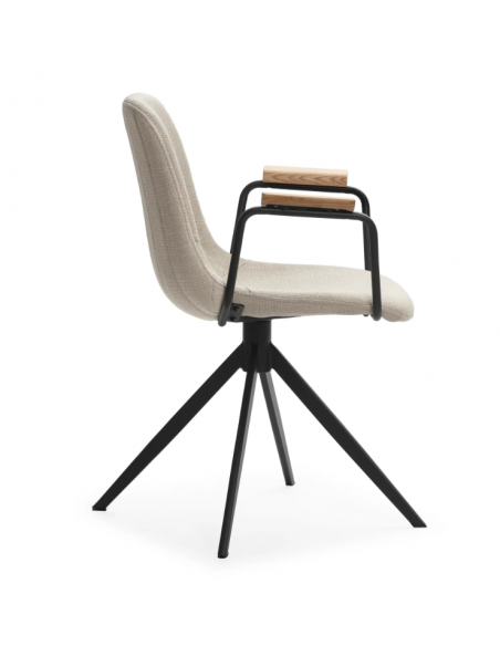 Silla giratoria TALI beige