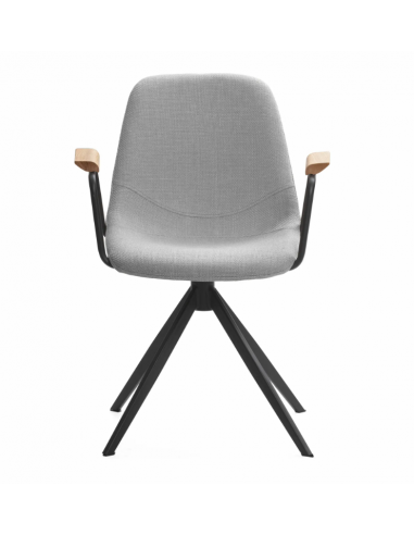 Silla giratoria TALI gris claro