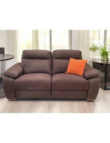 Sofá 3 plazas INSIGNIA relax eléctrico choco