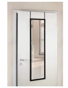 Espejo PUERTA 120 negro