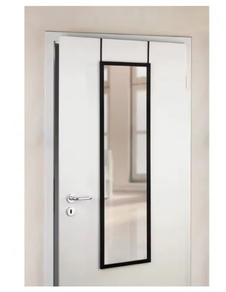 Espejo PUERTA 120 negro