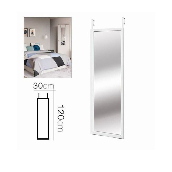 Espejo PUERTA 120 blanco