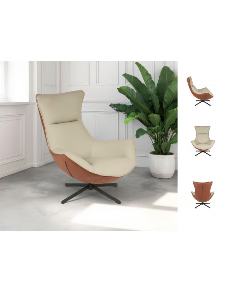 Sillón HANS caldera beige