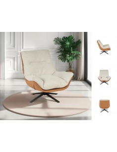 Sillón RAY tierra