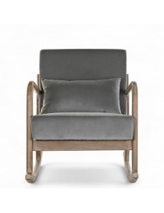 Mecedora RUBER gris 2