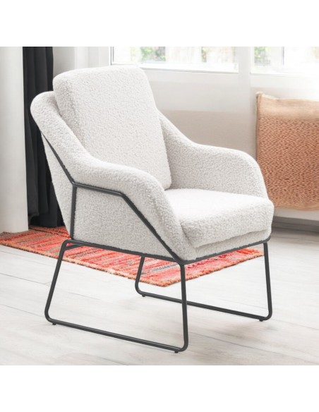 Sillón TAPIZ blanco