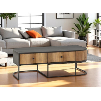 Mesa de centro CURVE 2c - Diseño curvado y funcionalidad