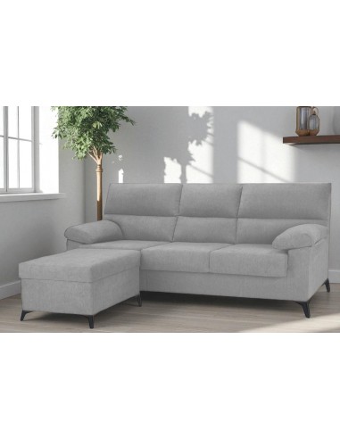 Chaise longue puff LANDY perla reversible
