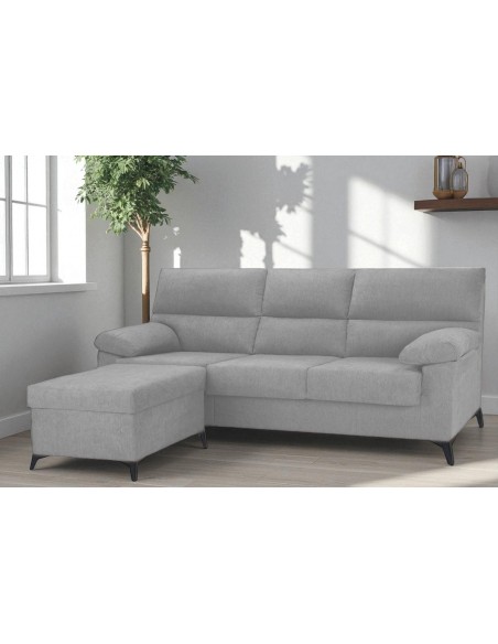 Chaise longue puff LANDY perla reversible