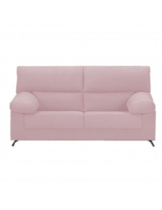 Sofá 3 plazas LANDY rosa 2